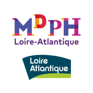 logo de la mdph et de la loire atlantique